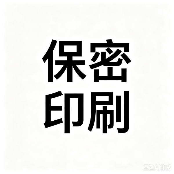 保密印刷